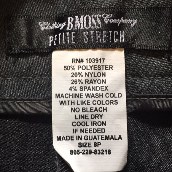 *NWT* B. Moss Clothing Co. Petite Pants - Picture 5 of 5